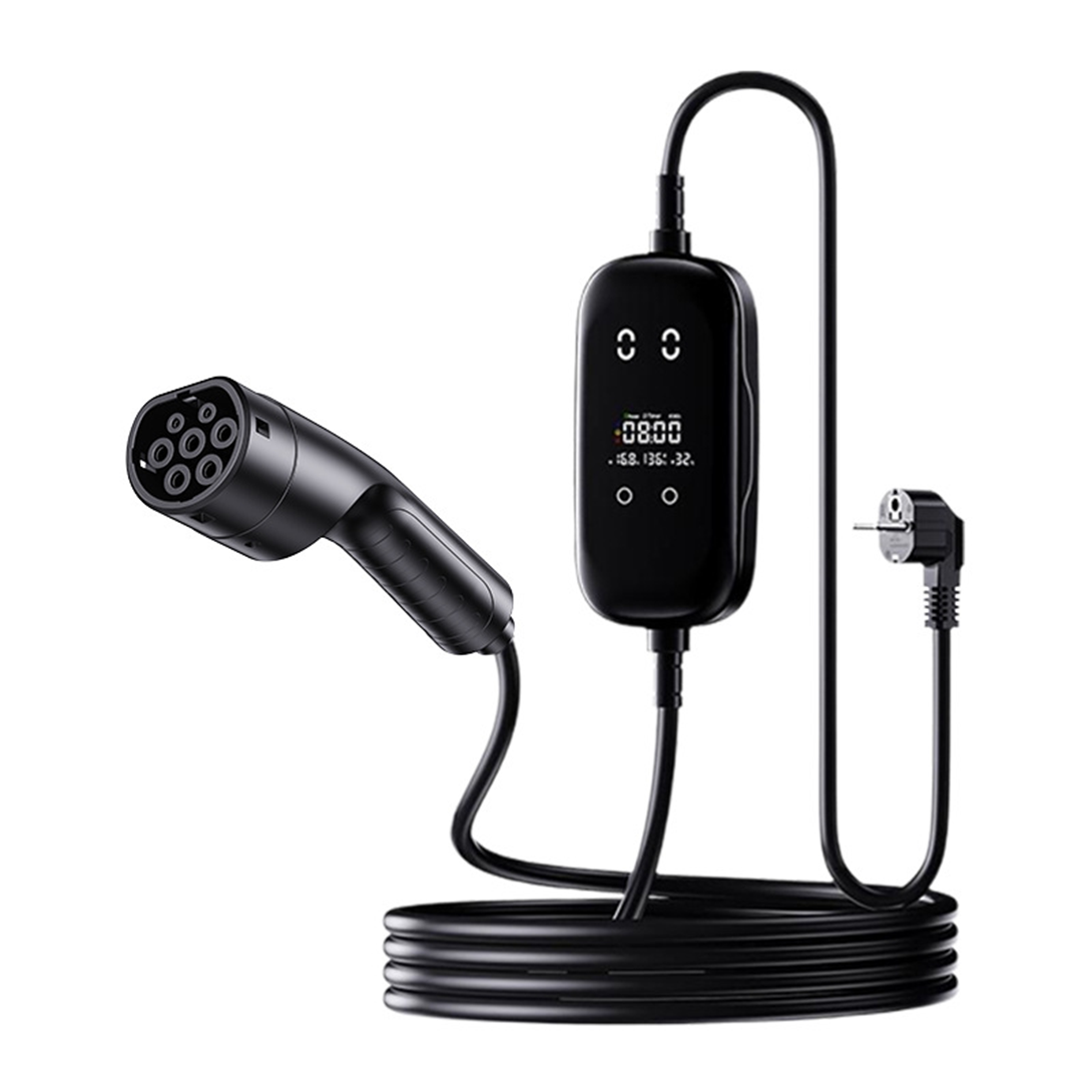 EV Charging Gun, 16A Waterproof Home Portable Fast Charging Pile