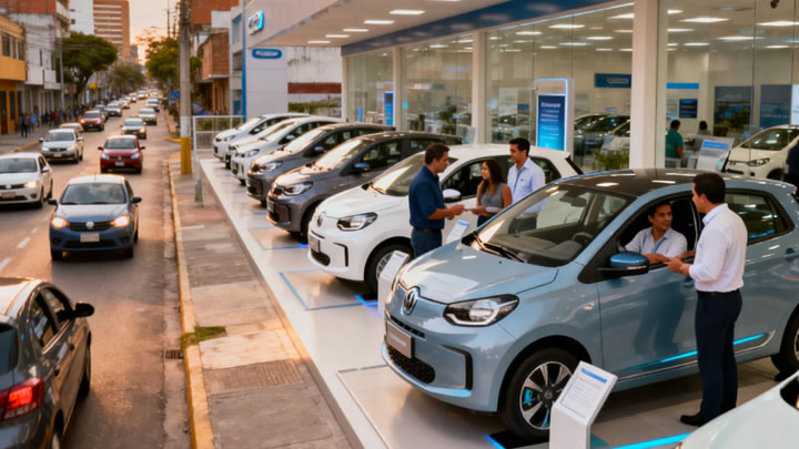 Ventas de autos eléctricos rompen récords en Colombia pero la infraestructura de carga está rezagada