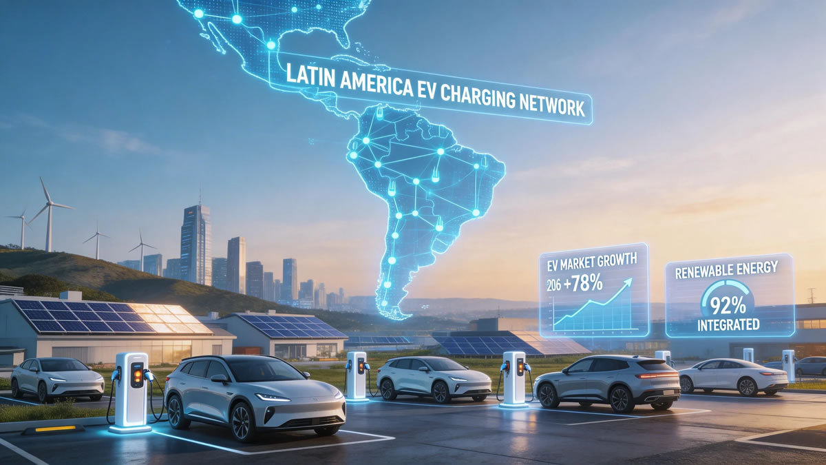 Forecasting the EV Charging Infrastructure Market in Latin America by 2030
