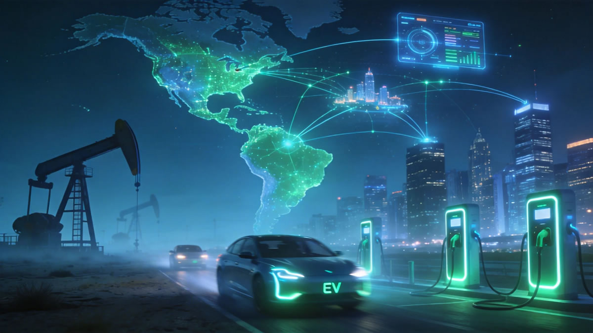 Do Petróleo à Eletricidade: A Mudança Energética Global Já Está em Andamento