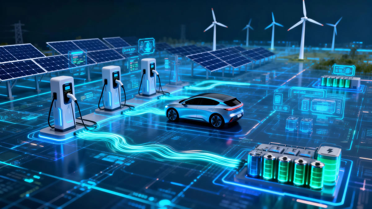 Do Carregamento à Gestão de Energia: A Evolução da Infraestrutura de VE