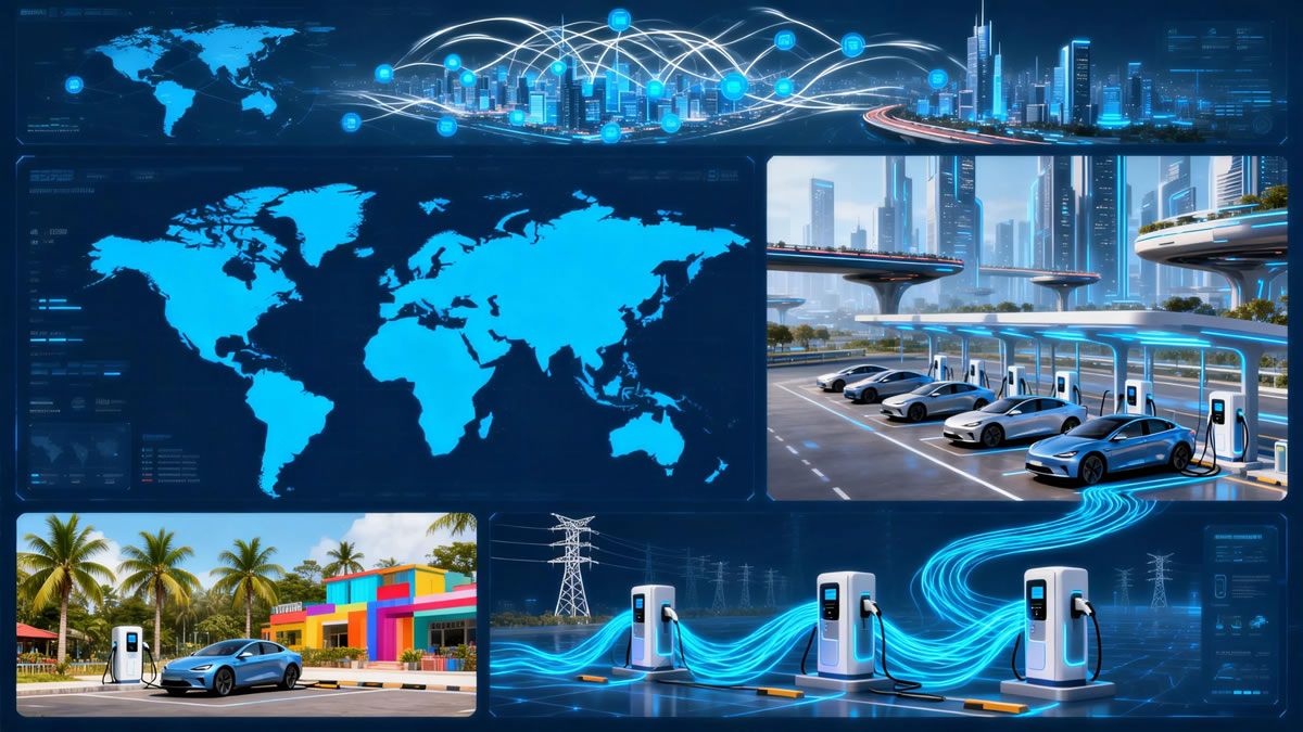 Ai Sẽ Thống Trị Thị Trường Sạc Xe Điện Toàn Cầu? Một Cuộc Chiến Hạ Tầng Mới Bắt Đầu