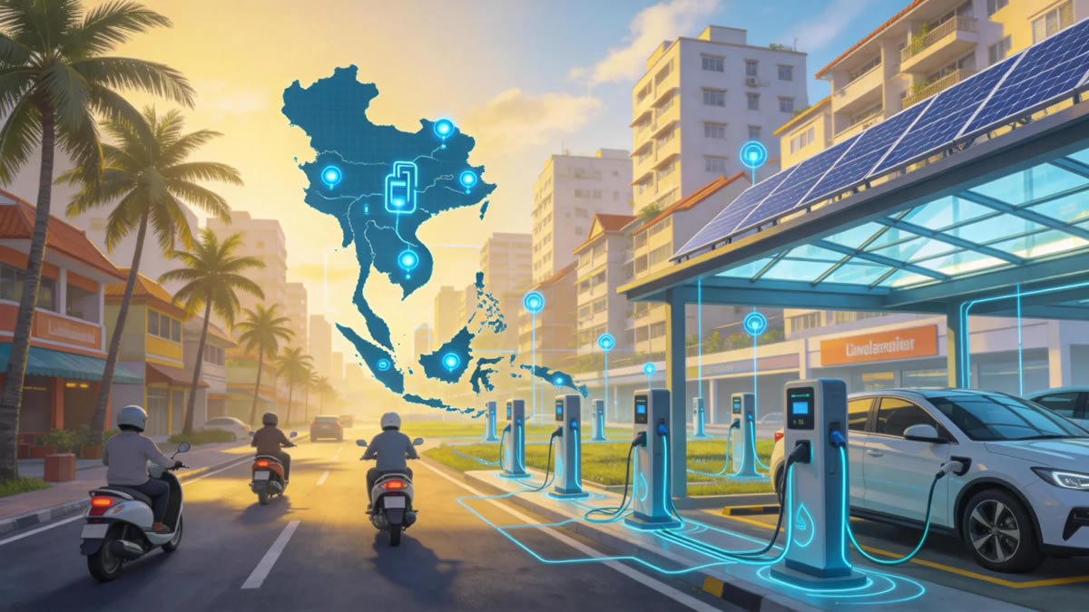 Why Southeast Asia Will Become the Next EV Charging Boom Region