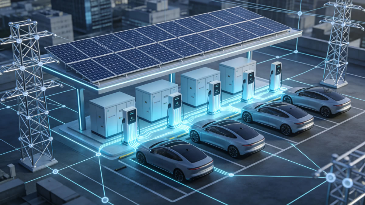 Charging + Energy Storage: The Next Infrastructure Model for EV Charging