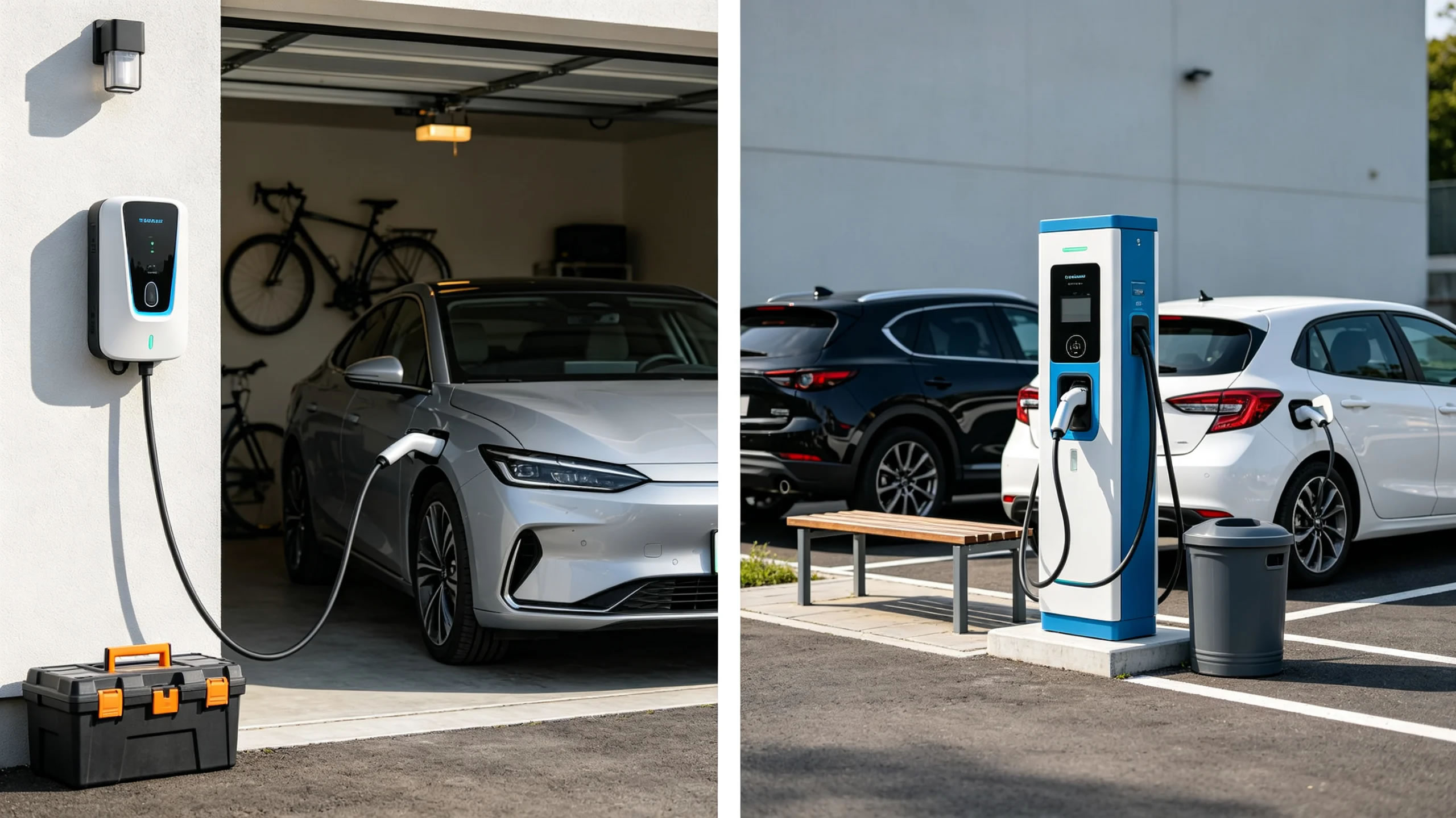 Home EV Charger vs. Public Charging: Which One Should You Use?