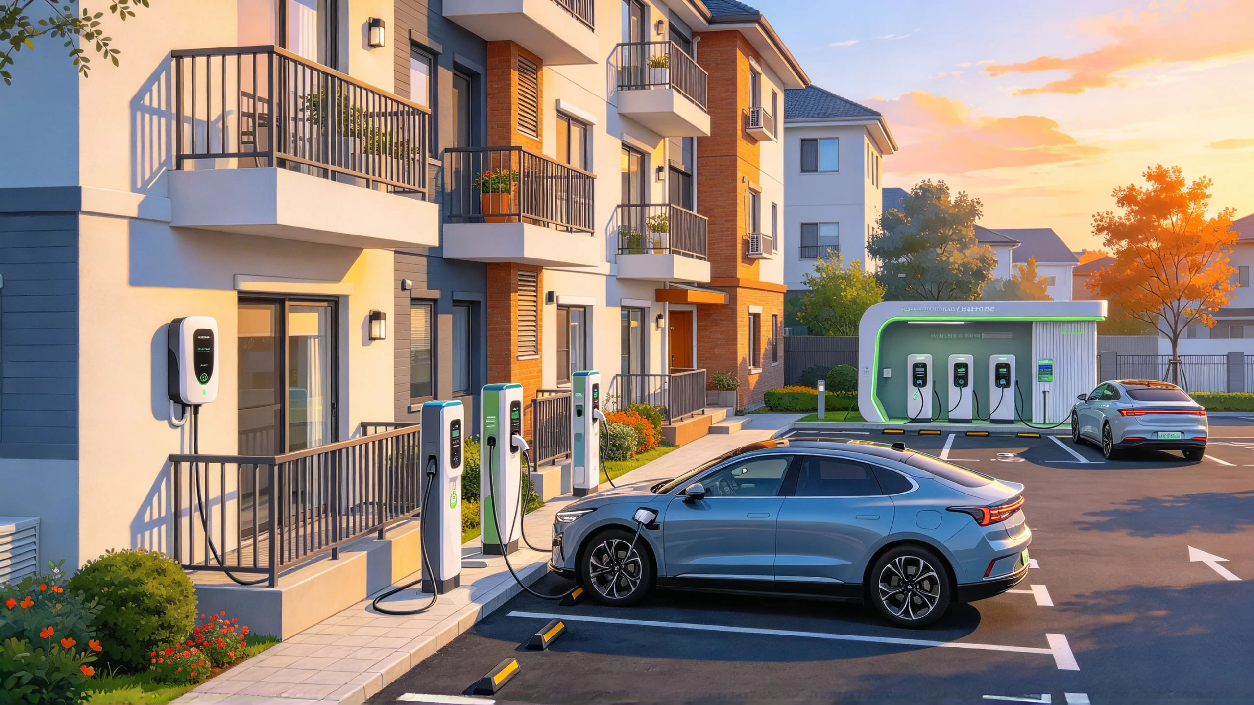 EV Charging at Apartments: What Are the Options?