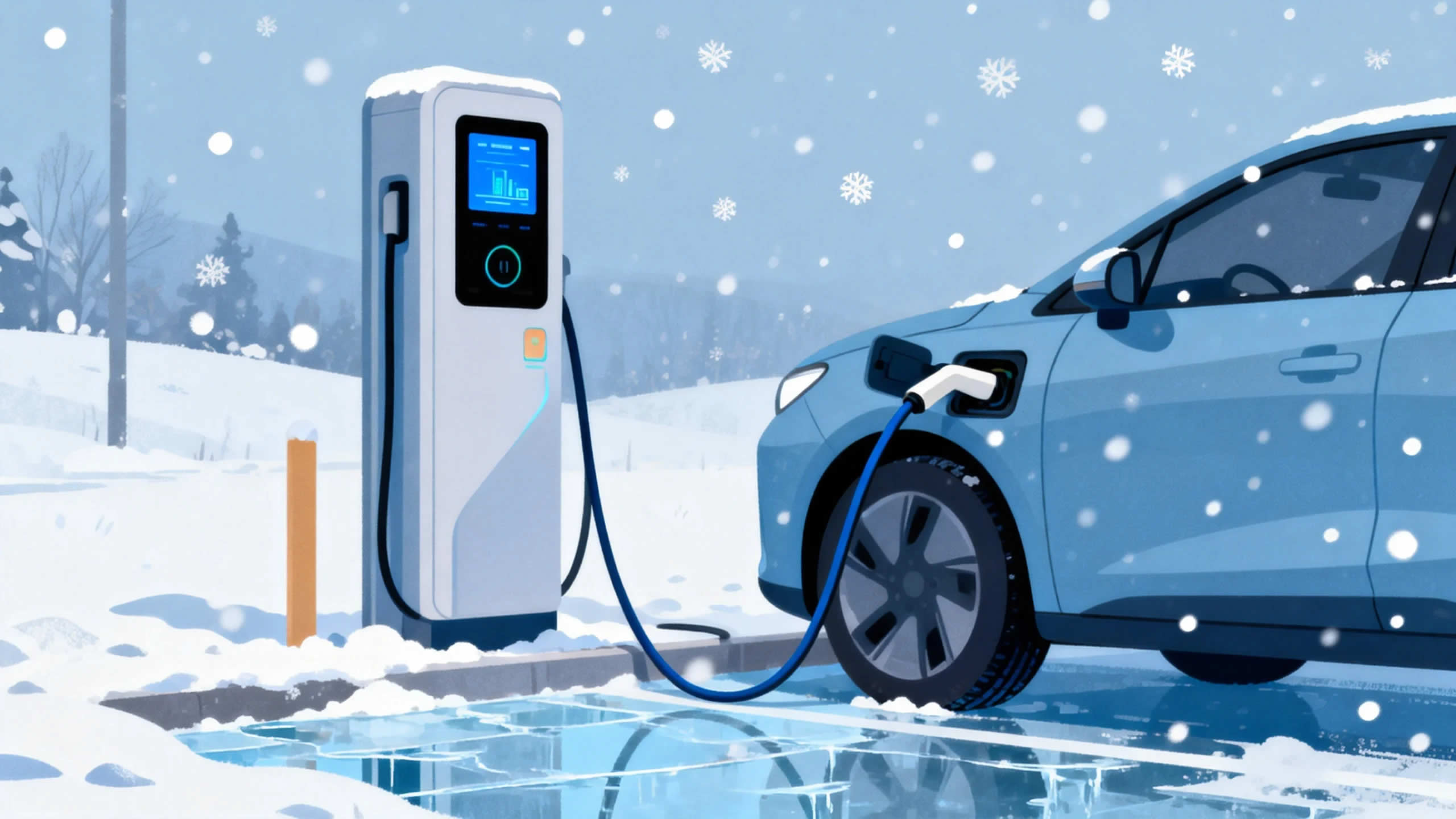 How to Charge an EV in Cold Weather: A Practical Guide