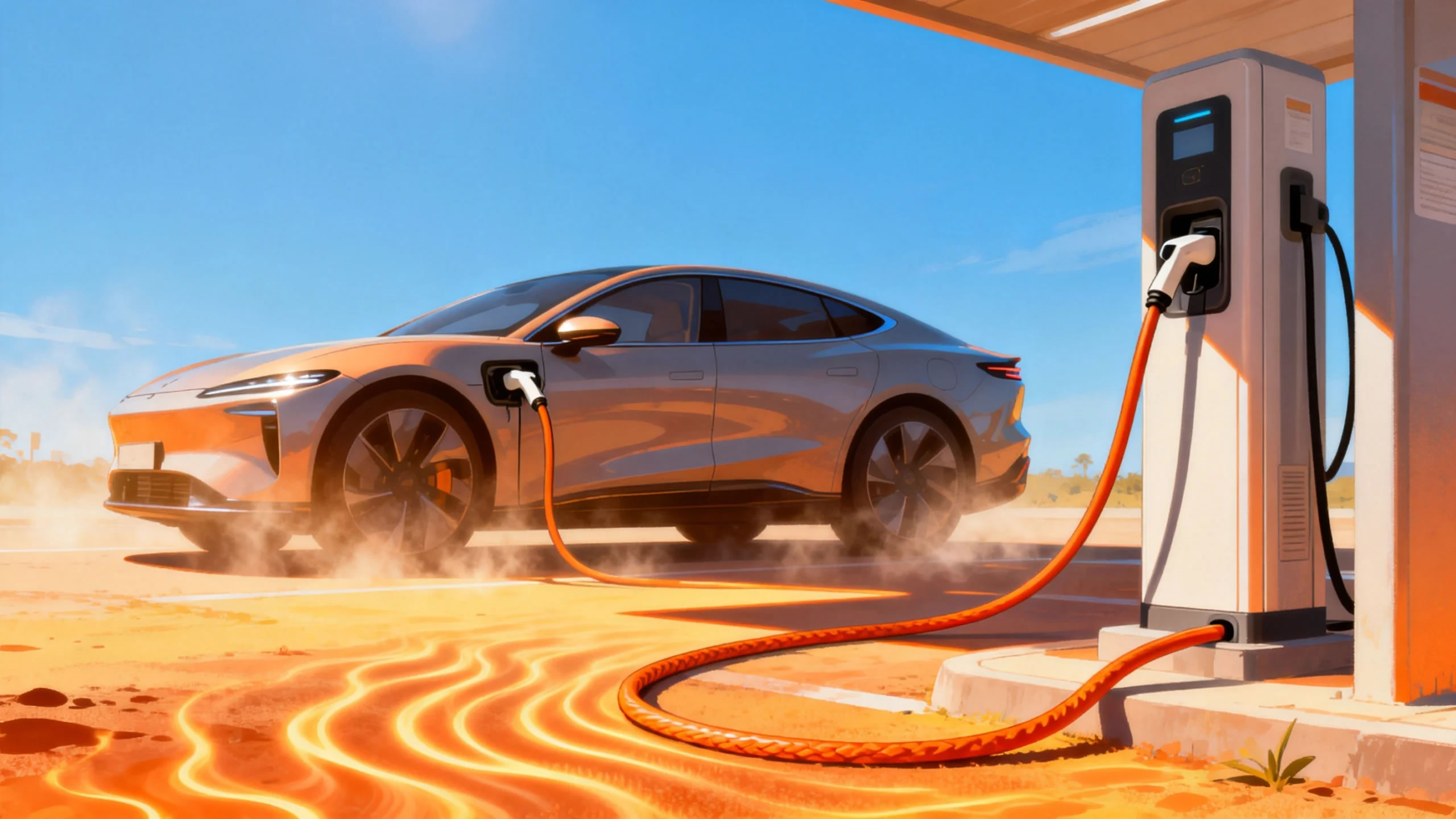 How to Charge an EV in Hot Weather